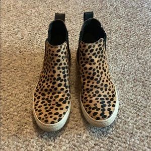 Cheetah print sneakers